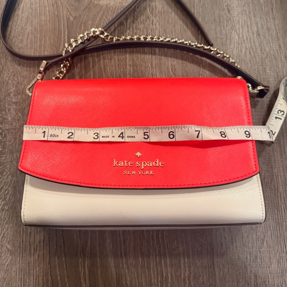 Kate Spade New York Carson Colorblock Convertible Crossbody Bag Red White Blue - Picture 7 of 7